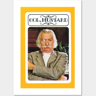 Col Mustard - Clue Murder Suspect Card! Posters and Art